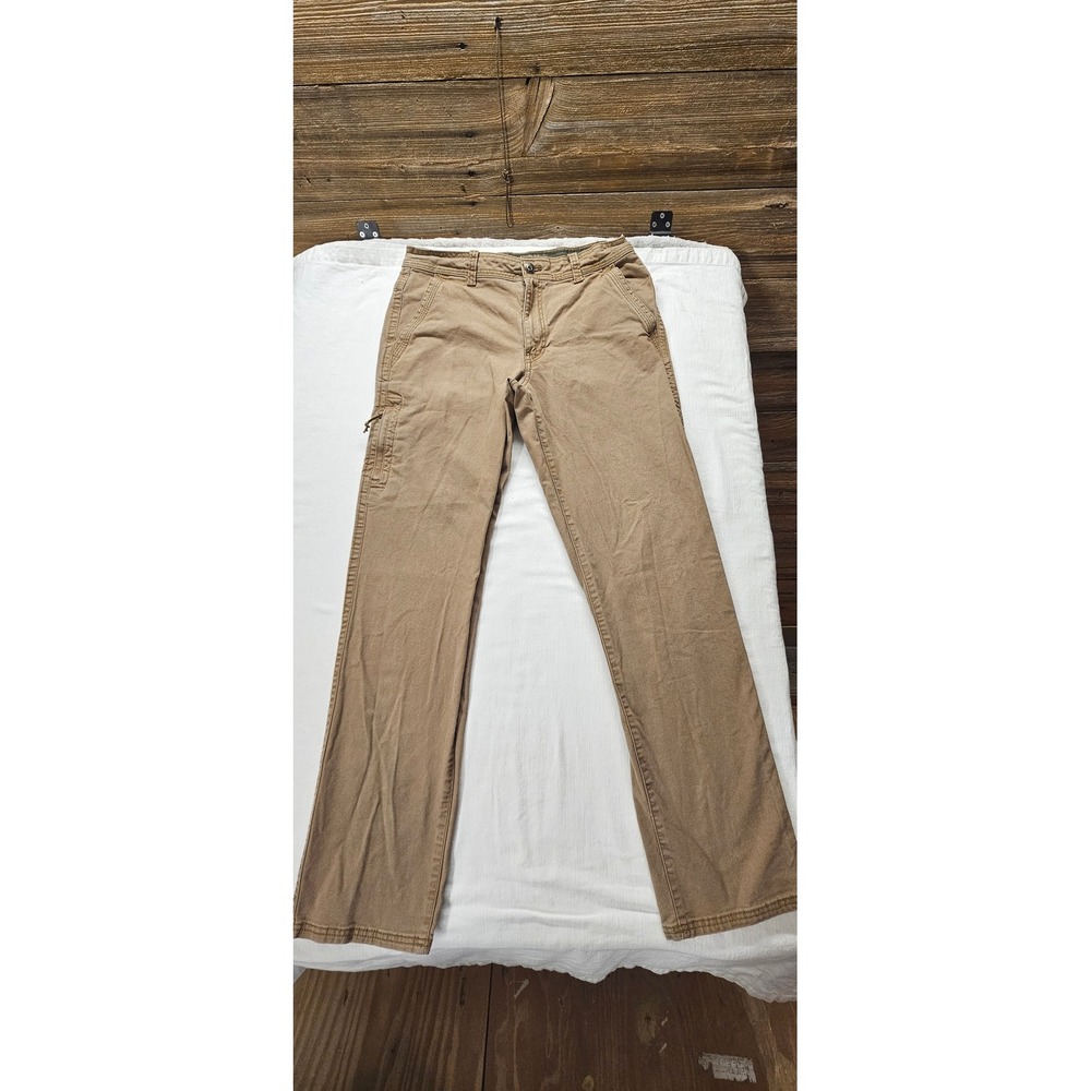 *See Measurements*Legendary Outfitters Mens Tan Canvas Utility Cargo Pants